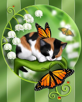 Framed Lily Bells Print