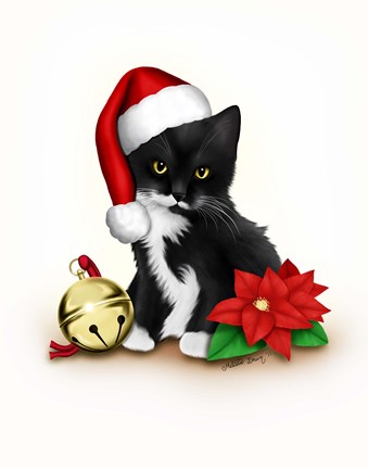 Framed Santa Claws Print