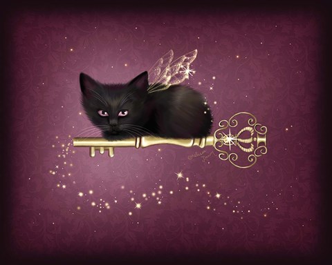 Framed Key of Enchantment Print