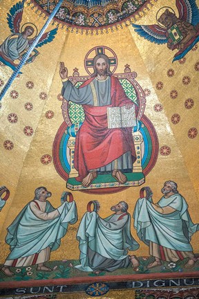 Framed Aachen Cathedral Print