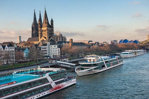 Framed Great Saint Martin Church Print