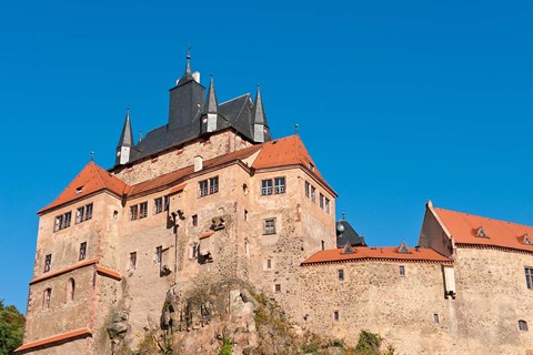 Framed Kriebstein Castle, Germany Print