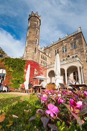 Framed Schloss Eckberg Castle, Germany Print