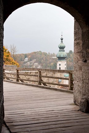 Framed Burghausen Castle, Germany Print