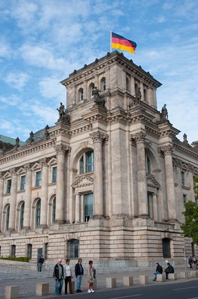 Framed Bundestag, Berlin, Germany Print