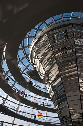 Framed Reichstag, Berlin, Germany Print