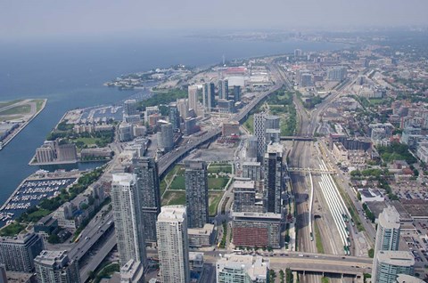 Framed Canada City Skyline Print
