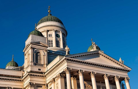 Framed Helsinki, Finland Tuomiokirkko Cathedral Print