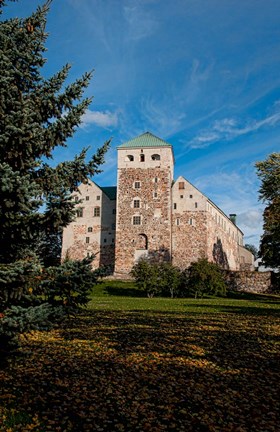 Framed Turun Linna Castle Print