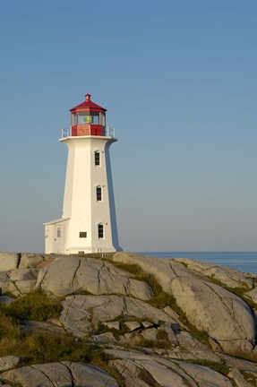 Framed Peggy&#39;s Cove Lighthouse Print