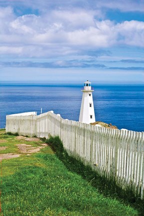 Framed Cape Spear Lighthouse Print
