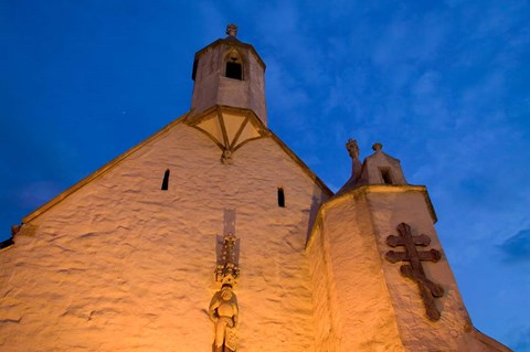 Framed Church in Znojmo, Czech Republic Print