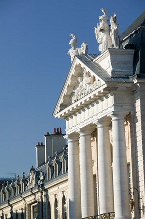Framed Palace of the Dukes and States of Burgundy Print