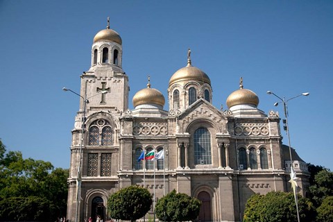 Framed Holy Assumption Cathedral, Bulgaria Print