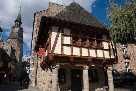 Framed Hotel de Keratry, Cote d&#39;Armor Print