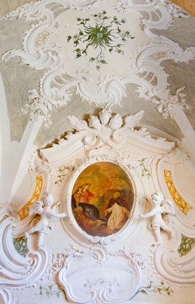 Framed Cathedral of Nebbio, Corsica Print