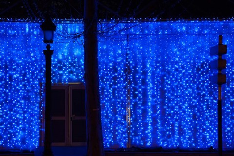 Framed Champs Elysees in Paris Print