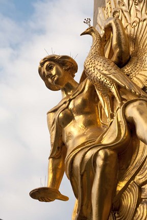 Framed Germany, Leipzig, Gold Print