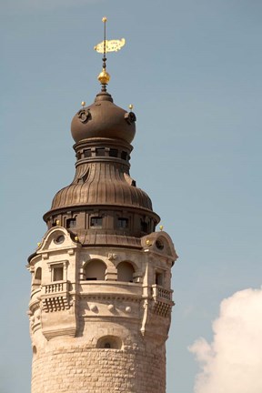 Framed Schilllerstrasse, Leipzig, Germany Print