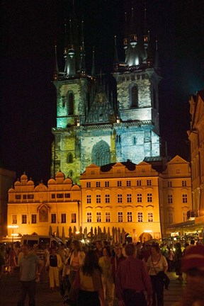 Framed Old Town, Czech Republic Print