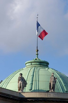 Framed Legion of Honor Dome, Paris, France Print