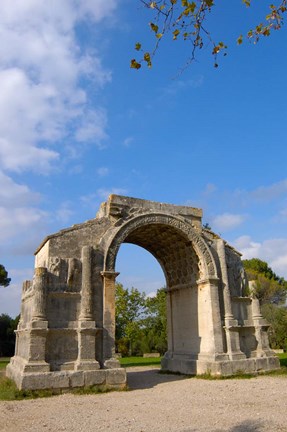 Framed Triumphal Arch, St Remy de Provence, France Print
