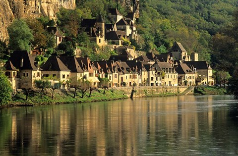 Framed Dordogne River, France Print