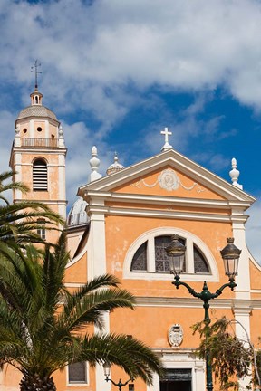 Framed Cathedral of Ajaccio Print