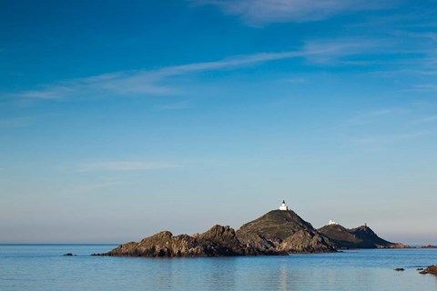 Framed Iles Sanguinaires Islands Print