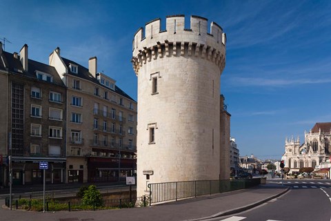 Framed Tour Leroy, Caen, Normandy Print