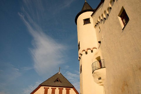 Framed Marksburg Castle in Germany Print