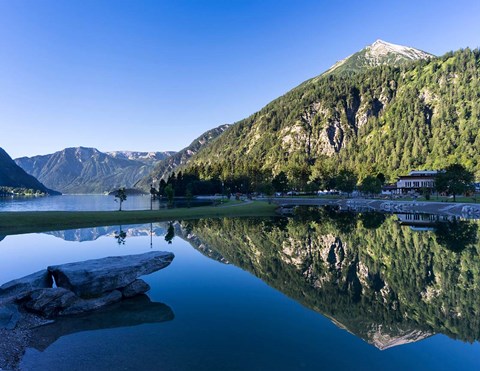 Framed Lake Achensee, Tyrol, Austria Print