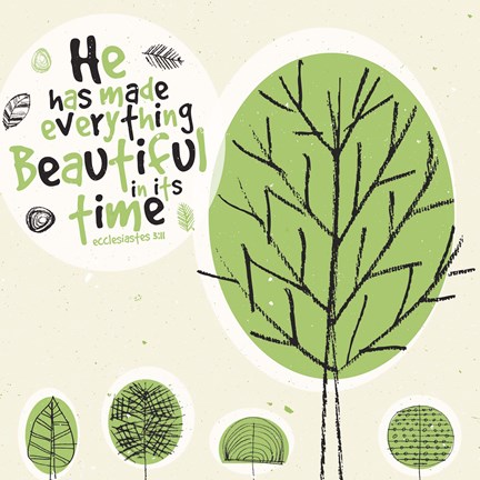 Framed Everything Beautiful Print