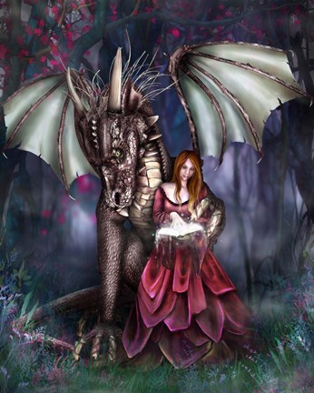 Framed Breaking The Spell Print