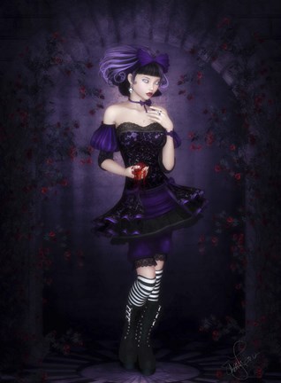 Framed Bad Apple Print