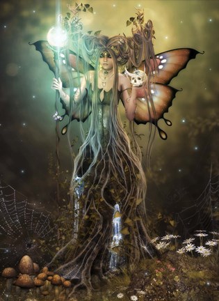 Framed Forest Sentinel Print