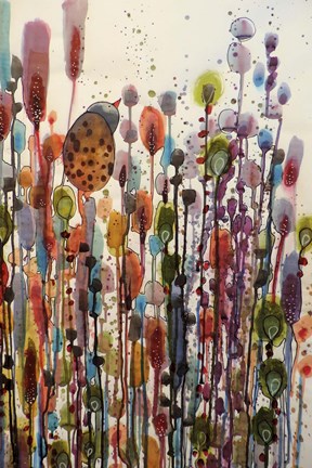 Framed Je Suis La 1 Print