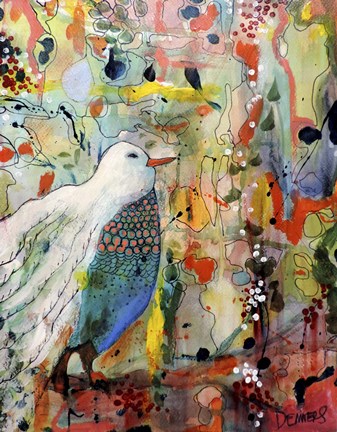 Framed Vers Toi Print