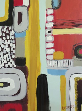 Framed Chemins Print