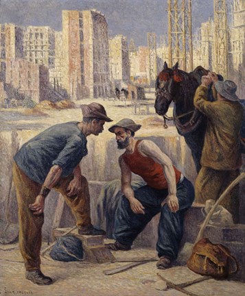 Framed Diggers, 1908-1912 Print