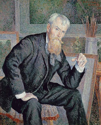 Framed Portrait Of The Painter Henri Edmond Cross, 1898 Print