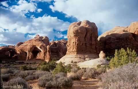 Framed Arches  H Print