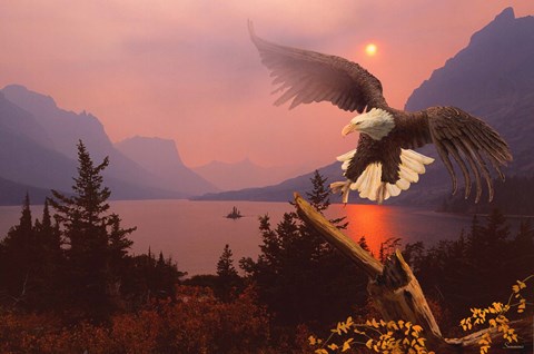 Framed Autumn Horizon Print