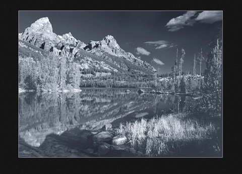 Framed Teton 2 Print