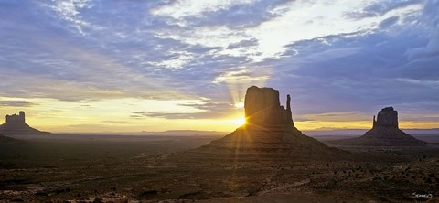 Framed Monument Valley 3 Print