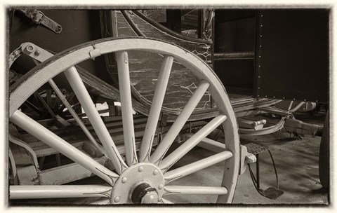 Framed Bonanzaville 5 Print