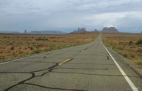 Framed Monument Valley 1 Print