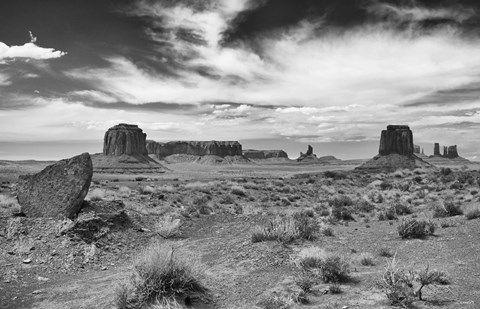 Framed Monument Valley 12 Print