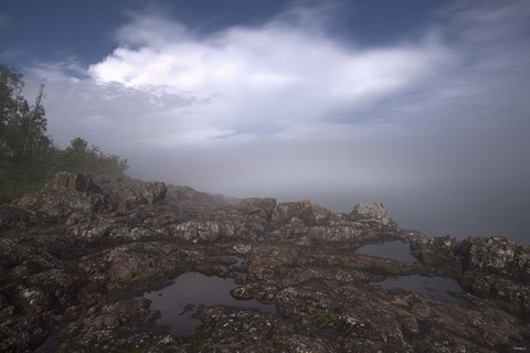 Framed North Shore 1 Print