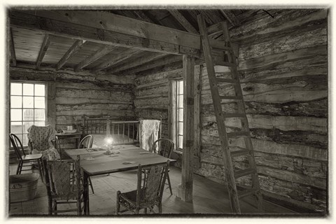 Framed Bonanzaville 7 Print